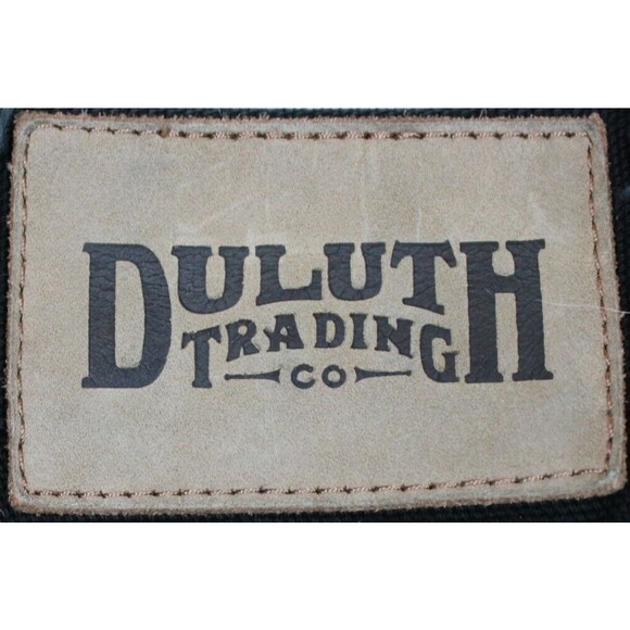 Duluth Trading Company Black Denim Boot Cut Jeans Men's Size 44x30 - Picture 10 of 11